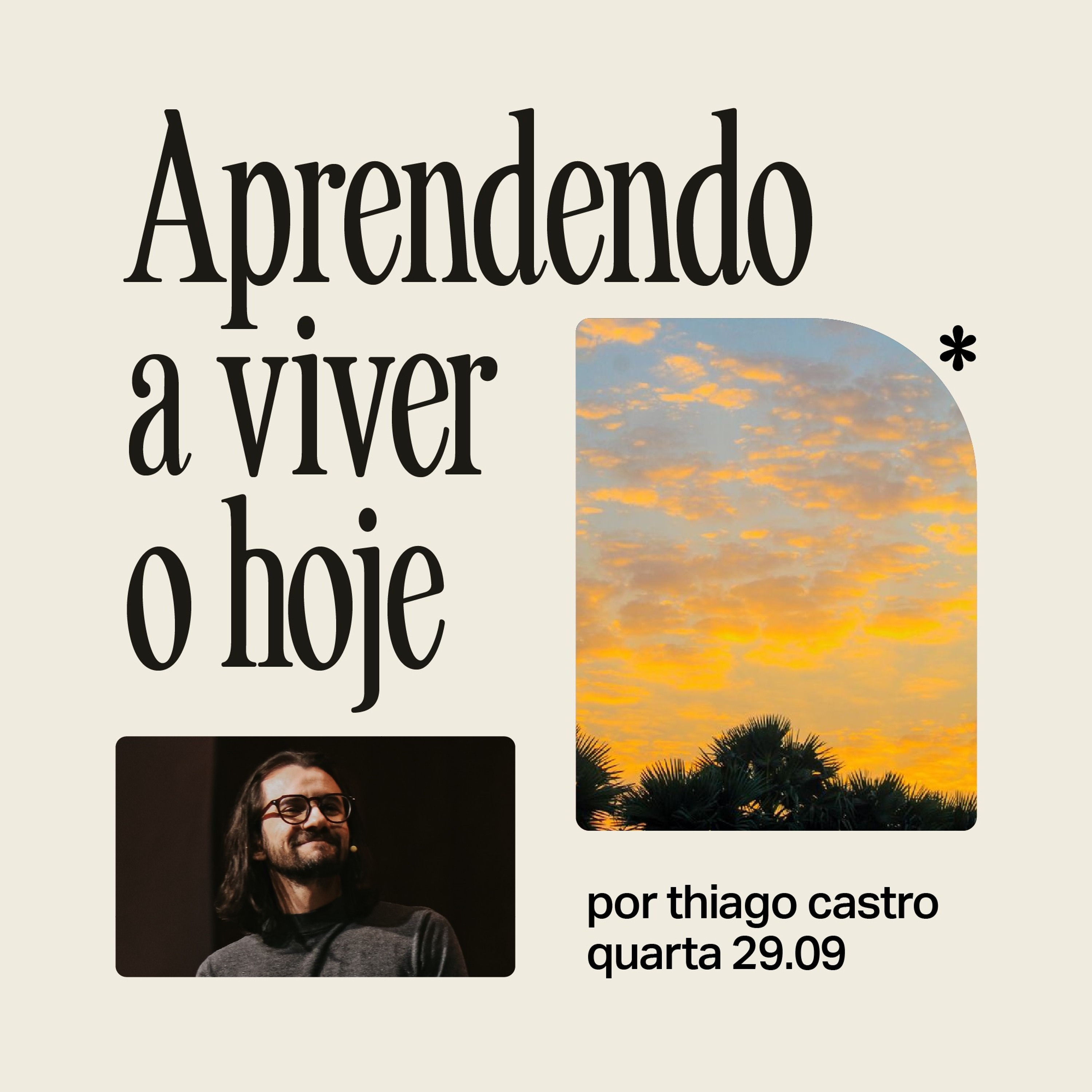 Aprendendo a viver o hoje | Igreja Por Amor | Thiago Castro | 29 de Setembro de 2024 — 10h episode artwork