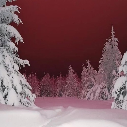 red snow