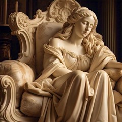 Hermosa Estatua de Marfil