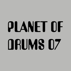 PLANET OF DRUMS 07 - DJ HYPERACTIVE - RECORDED IN CHICAGO_1997