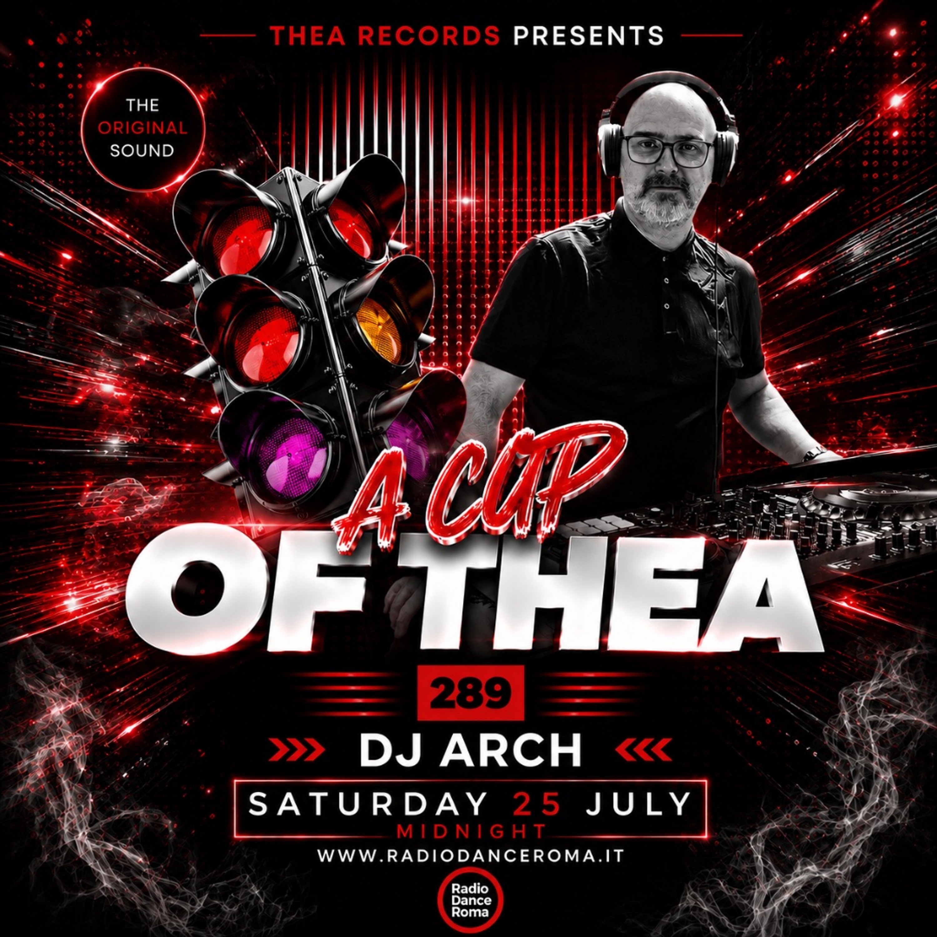 A cup of thea episode 289 with Dj Arch episode artwork