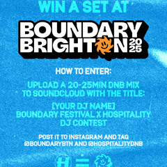 C MAC BOUNDARY FESTIVAL X HOSPITALITY DJ CONTENT