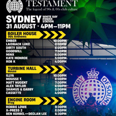 MOS Testament Live Set 31.08.24