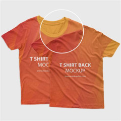 T Shirt Mockup Free Front And Back Kostenlos Downloaden