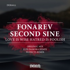 DER0011 Fonarev & Second Sine - Love Is Wise Hatred Is Foolish (Luis Damora Remix)