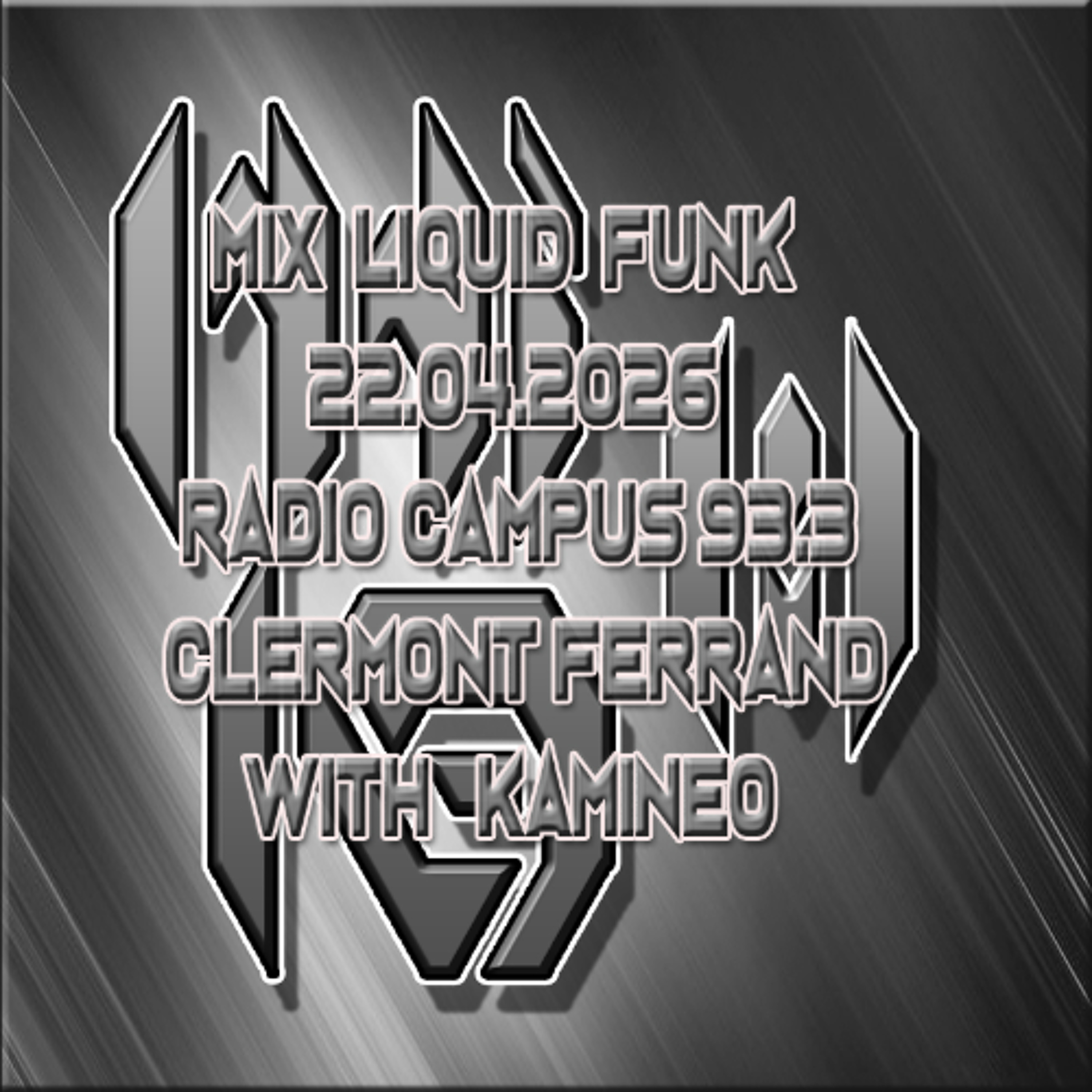 Mix Liquid Funk émission DNB Style radio campus 22.04.2026 with kamineo episode artwork
