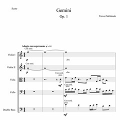 Gemini, Op. 1