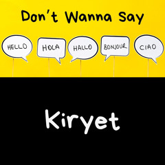 Don’t Wanna Say Hello