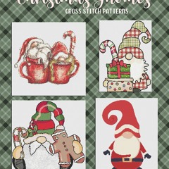 kindle Christmas Gnomes Cross Stitch Patterns