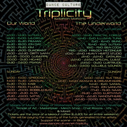 Freddy Hetzinger - Triplicity Isolation Station / The Underworld 2020
