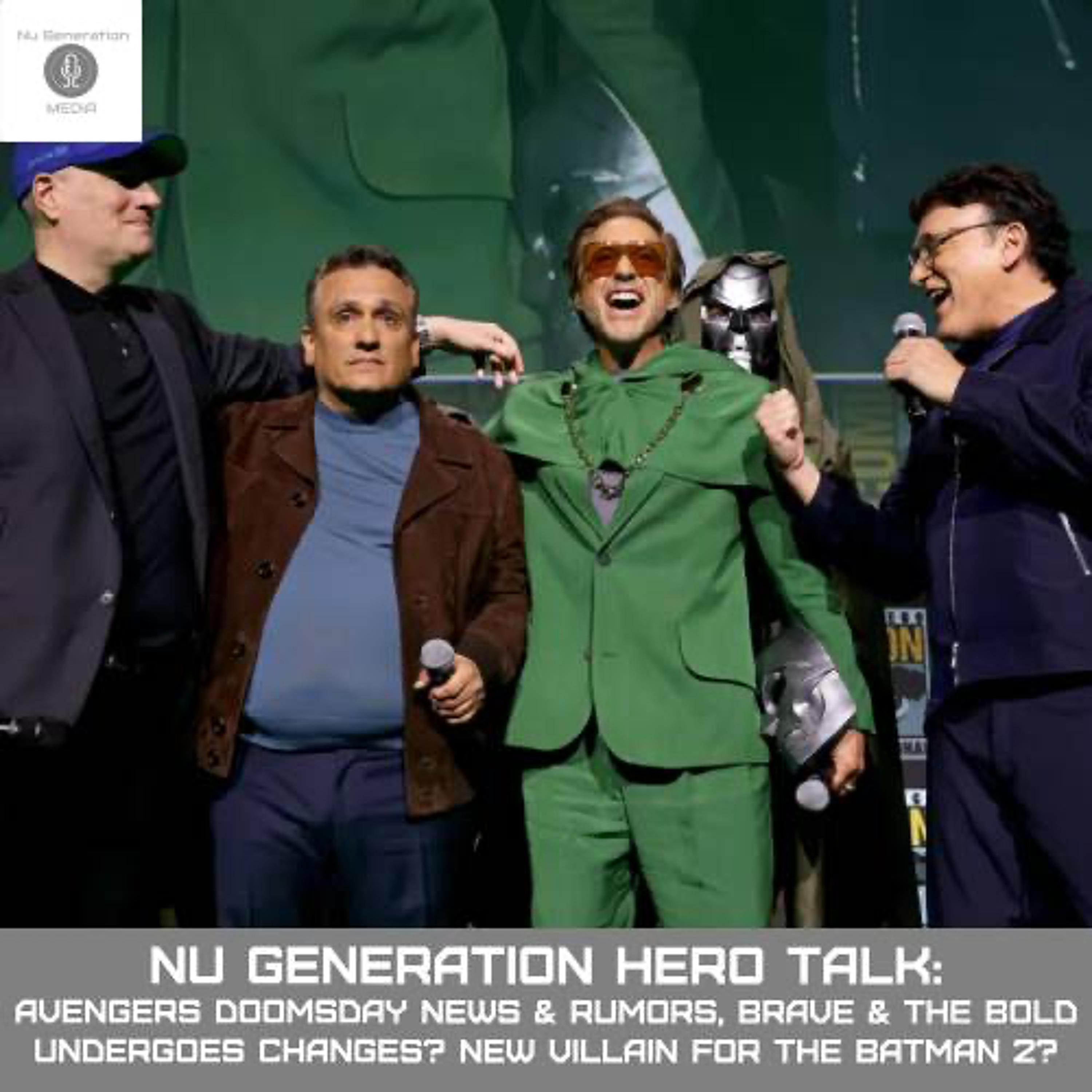Hero Talk: Avengers: Doomsday News & Rumors, Brave & The Bold Undergoes Changes? New Villain for The Batman episode artwork