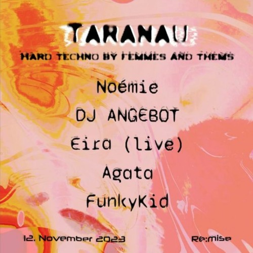 Taranau Set @Re:mise 12.11.2023