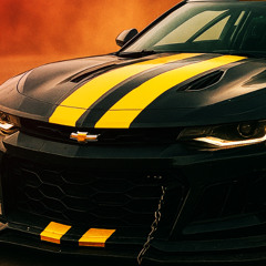 Black and Yellow Camaro