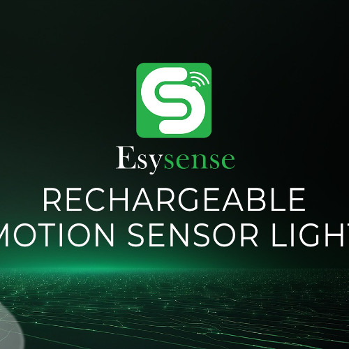 Convenience Meets Style in a Rechargeable Motion Sensor Light