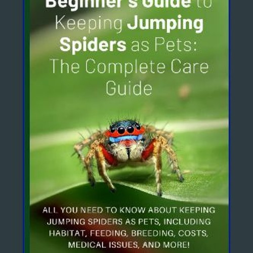 Pet Jumping Spider Care: A Comprehensive Guide