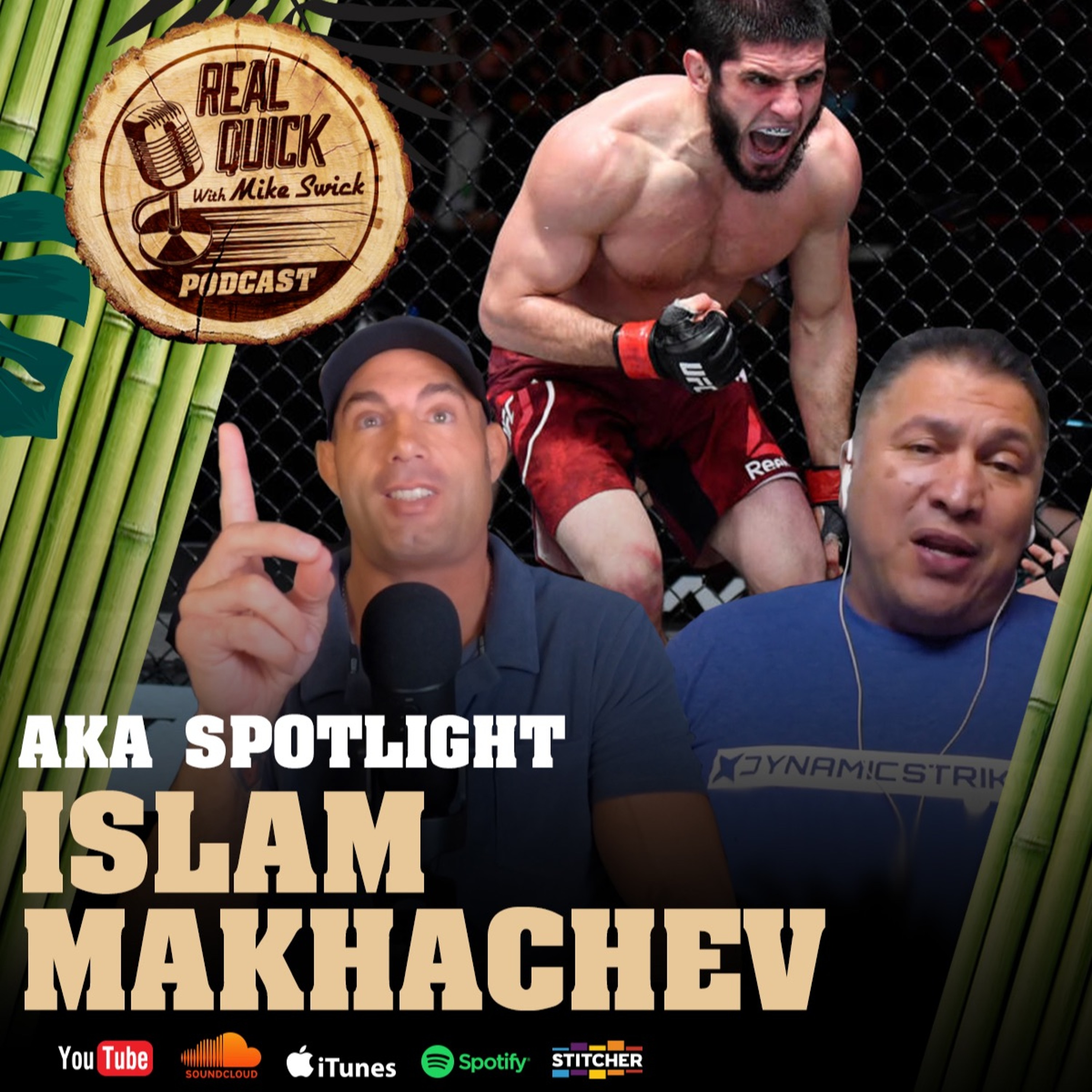 cover of episode Islam Makhachev AKA Spotlight! w/ Coach Javier Mendez (Guest)