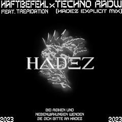 HAFTBEFEHL x TECHNO -RADW feat. Trepidation (HADEZ Explicit Mix)