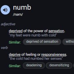 Numb (Slowed)
