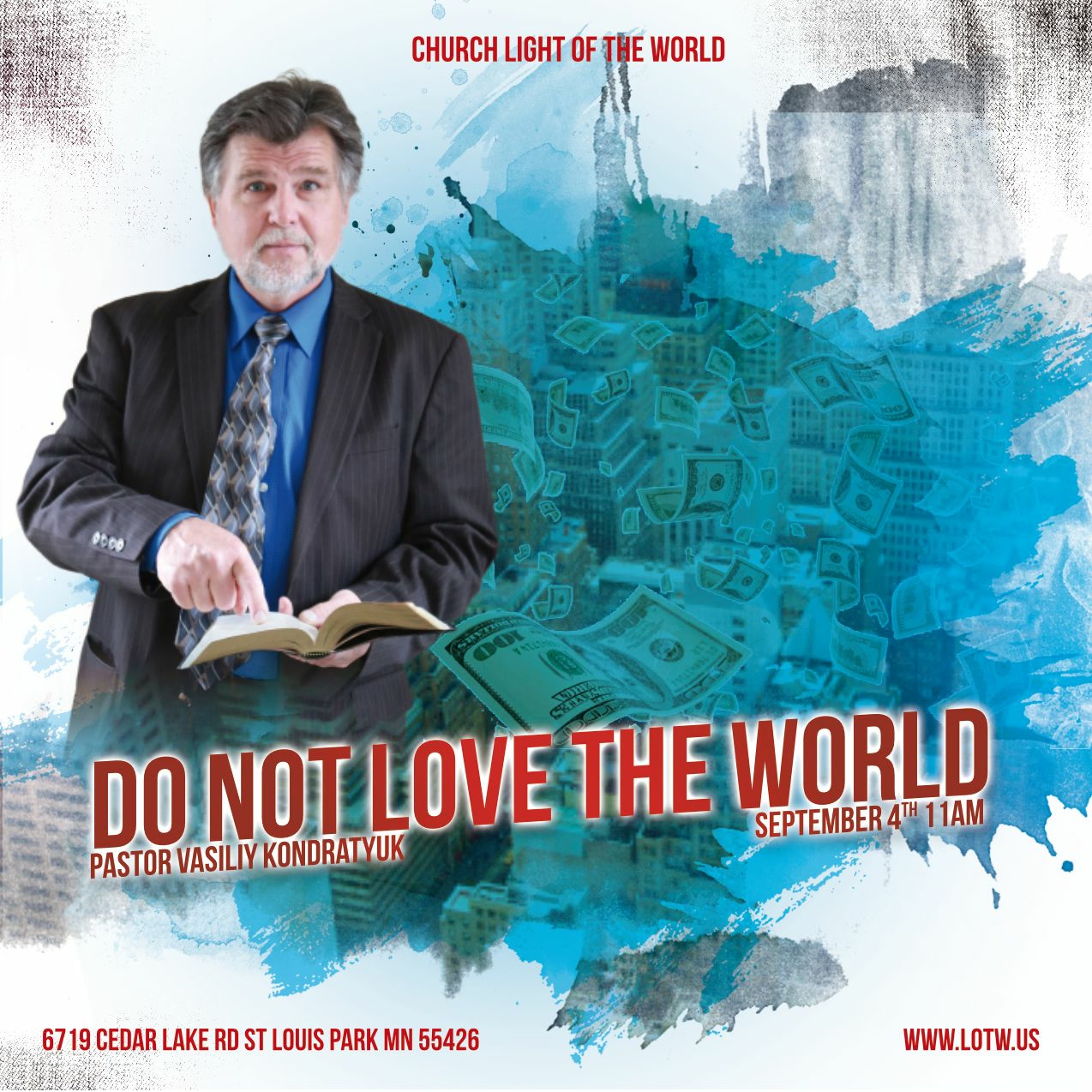 Do Not Love The World | Sr Pastor Vasiliy Kpndratyuk 9.4.22 episode artwork