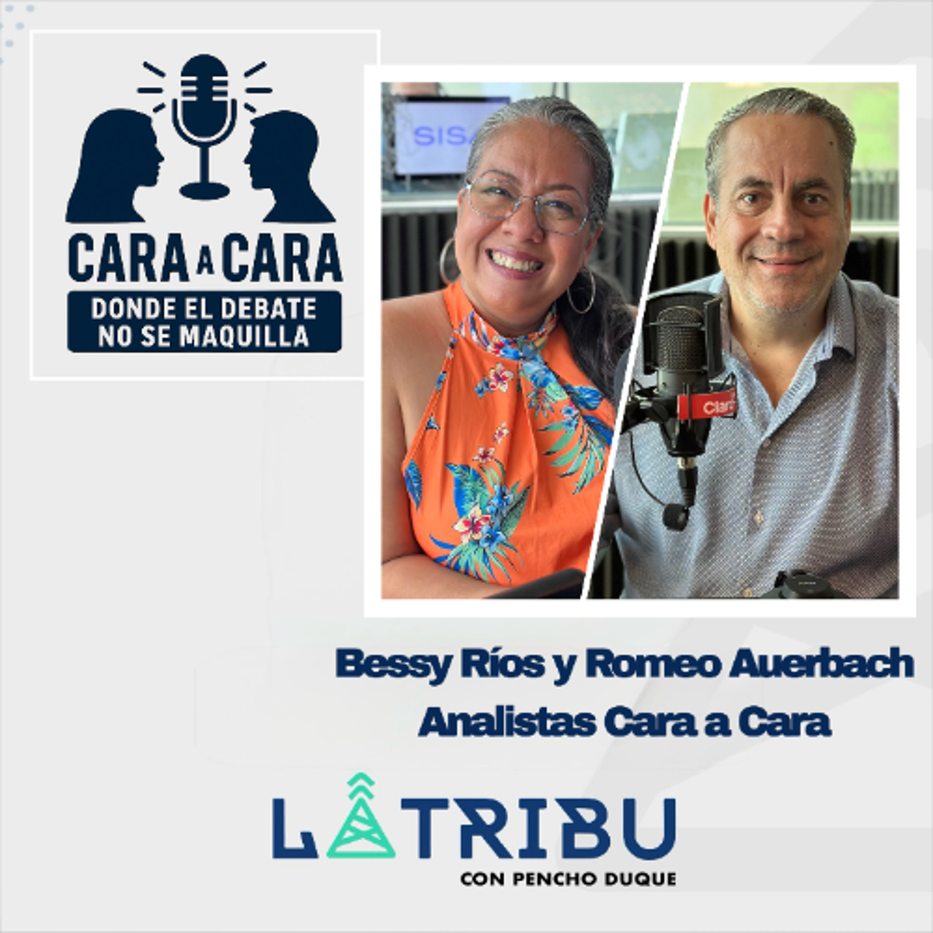 Bessy Ríos y Romeo Auerbach (Cara a Cara)