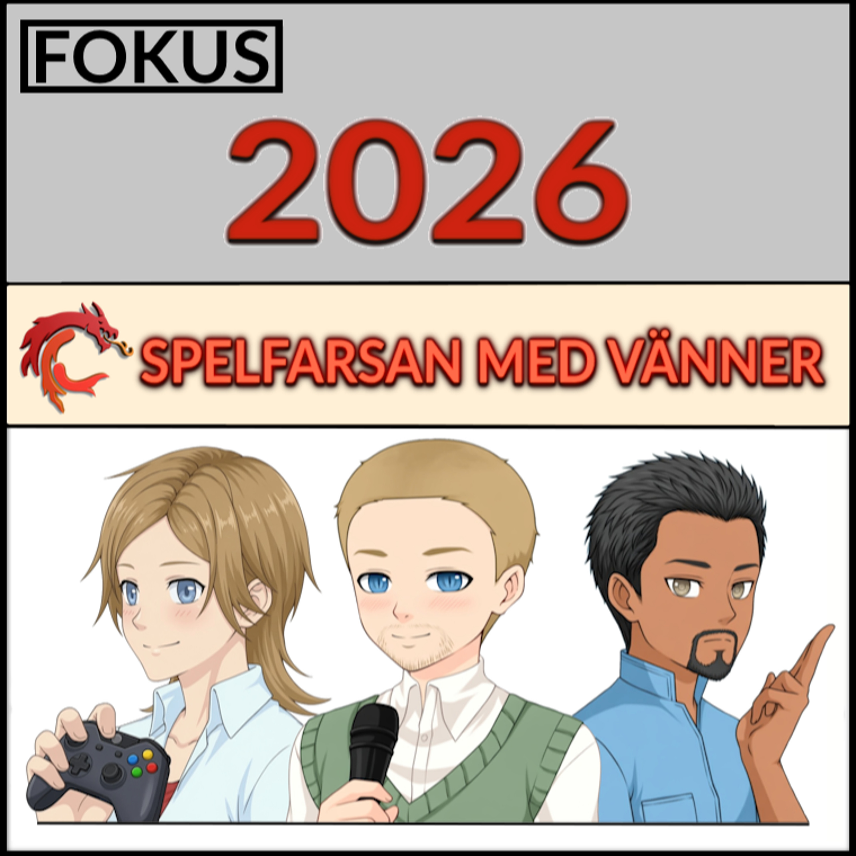Artwork for Spelfarsan med vänner