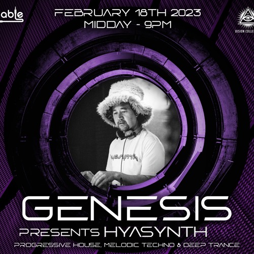 Rainbow Llama Radio #56 – Genesis Presents Hyasynth 18 Feb 23