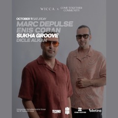 SUKHA GROOVE @ Wicca (11.10.25) Come Together Community & E.C.N Records pres.