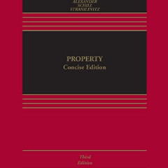 View EPUB 📕 Property: Concise Edition (Aspen Casebook Series) by  Jesse Dukeminier,J