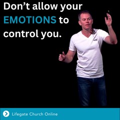 14th January 2024 - Nathan Green - Don’t allow your emotions to control you