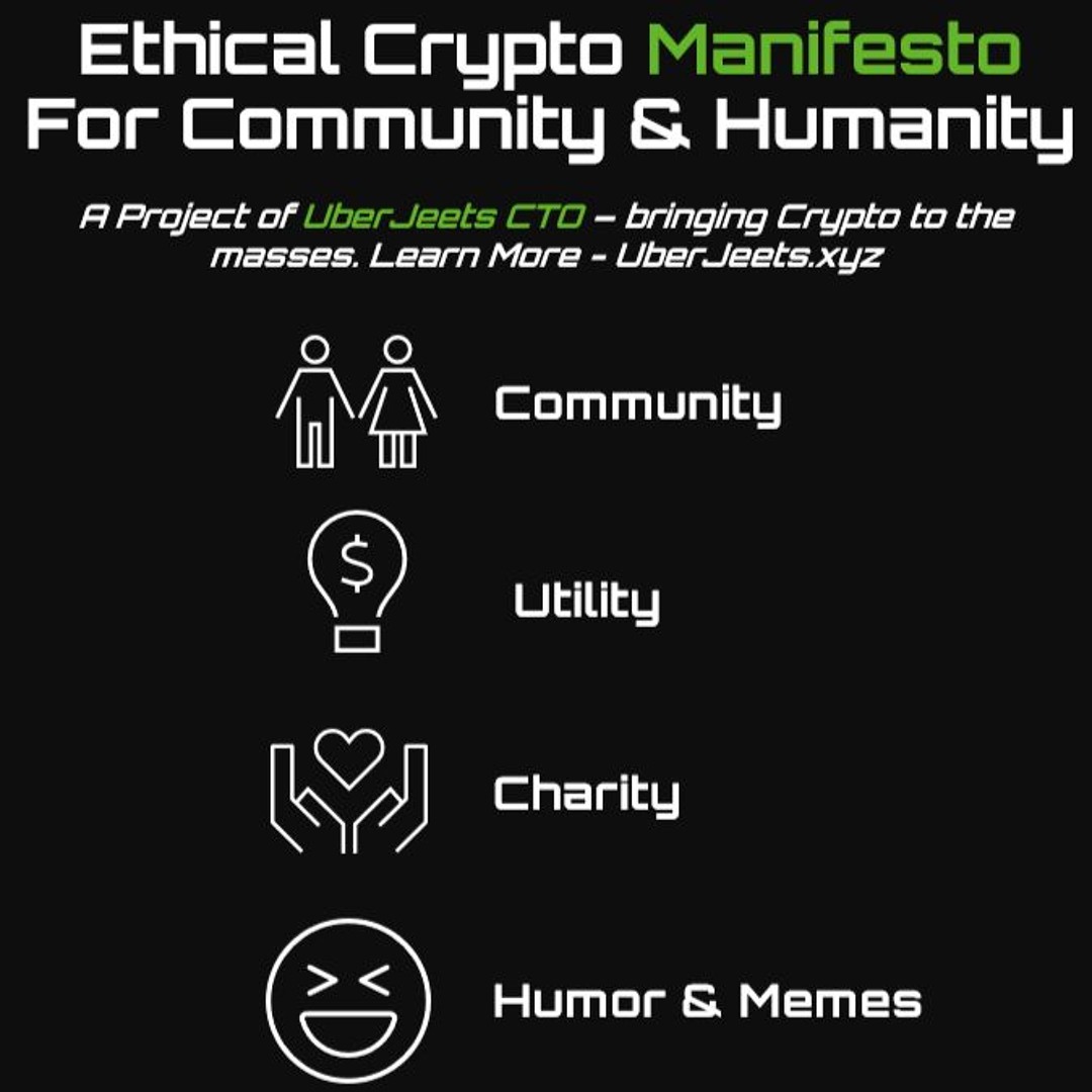 Stream episode Ethical Crypto Manifesto - A Project of UberJeets by Penny  podcast | Listen online for free on SoundCloud