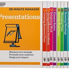 VIEW EPUB KINDLE PDF EBOOK HBR 20-Minute Manager Boxed Set (10 Books) (HBR 20-Minute Manager Series)