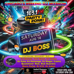AUGUST 2025 Guest Mix on 103.1FM The Party Zone