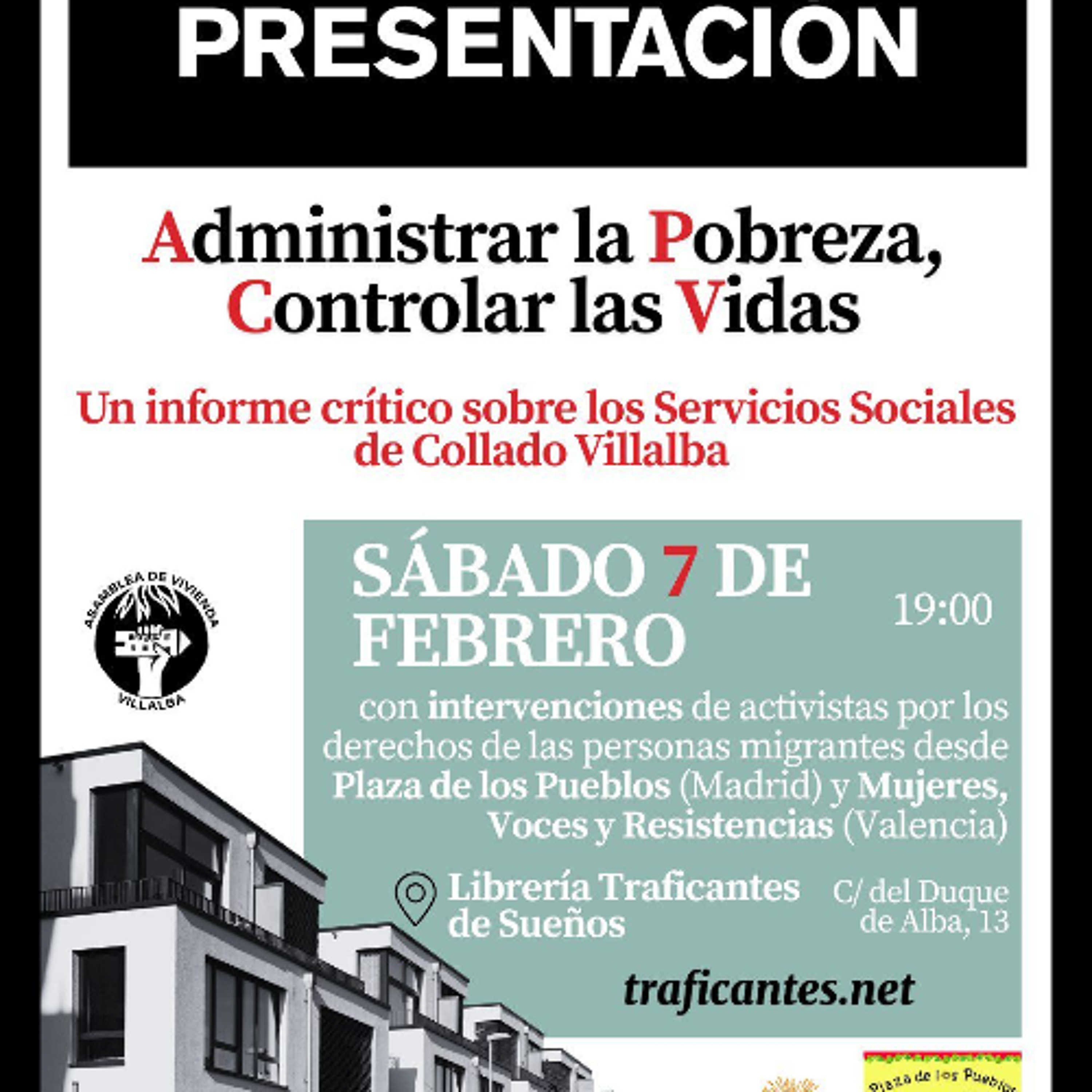 Presentación del informe sobre Servicios Sociales "Administrar la Pobreza, Controlar las Vidas" episode artwork