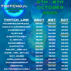 Twitch DJs Minimal_Deep_Soulful RT 10.5.25