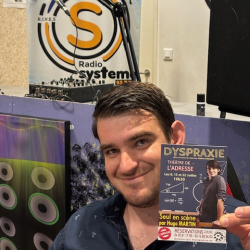 ITW HUGO.M.  Comédien Musois en Avignon avec Dyspraxie 8,15,22 juillet