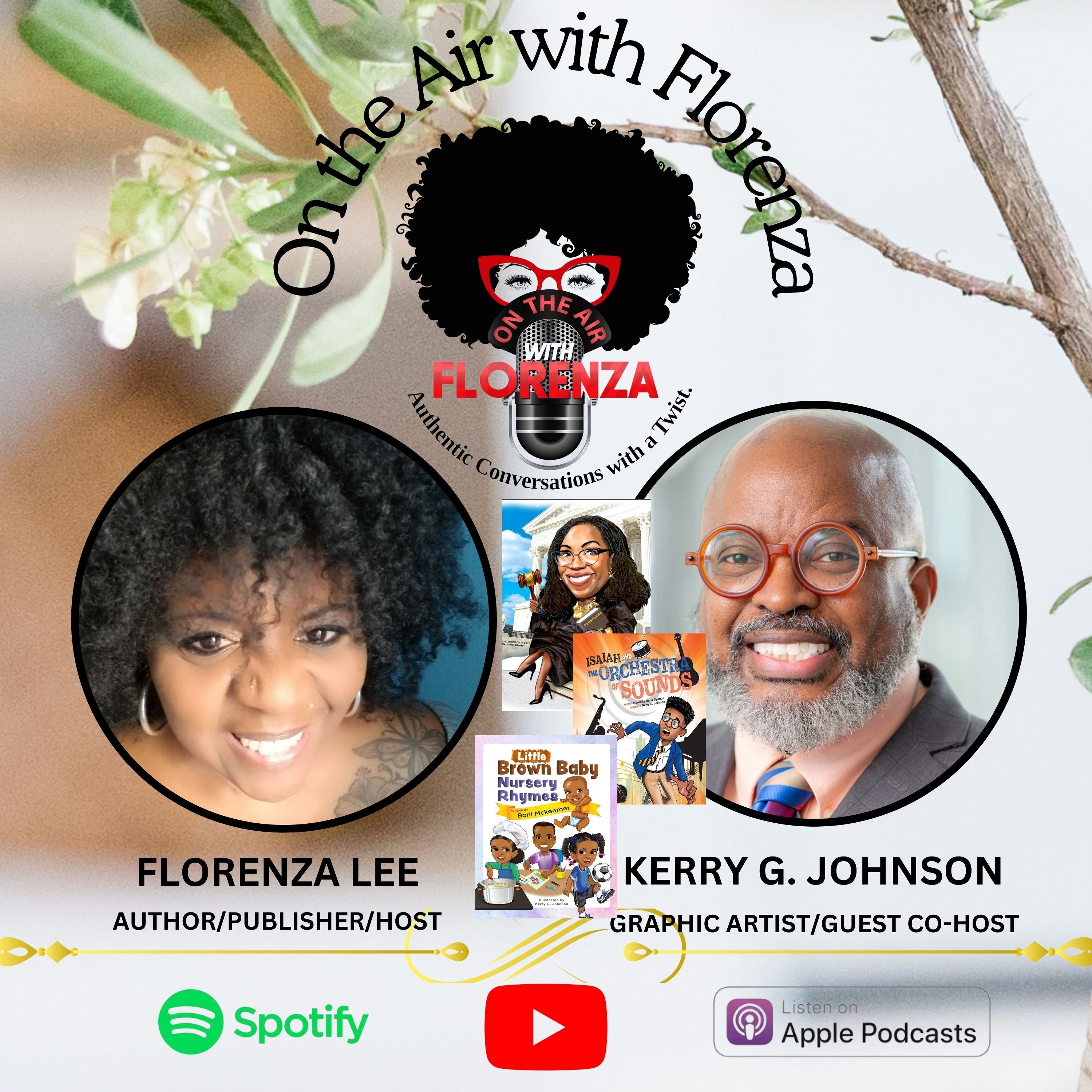 cover of episode Kerry G. Johnson Co-hosts On the Air with Florenza