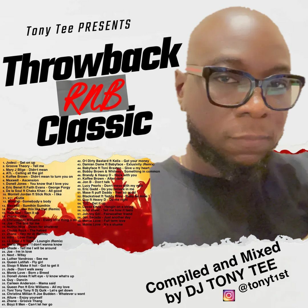 Throwback Rnb Cover Stream Throwback RNB Classic by Dj Tony Tee | Listen online for free on ...