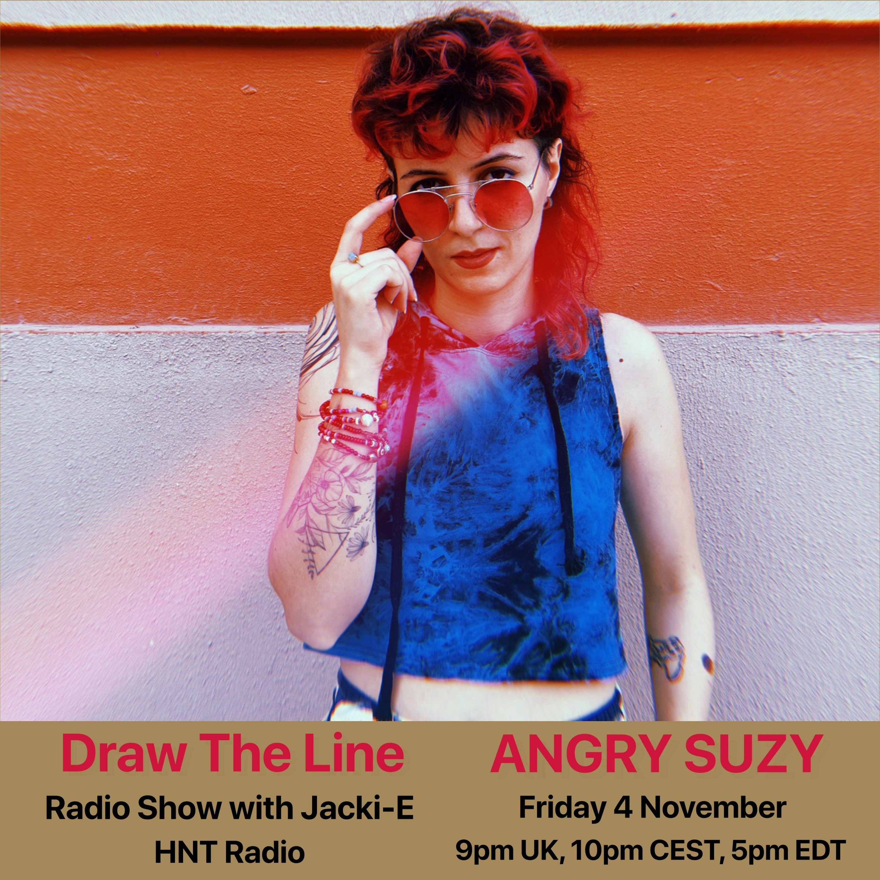Jacki-E and Draw The Line Radio Show