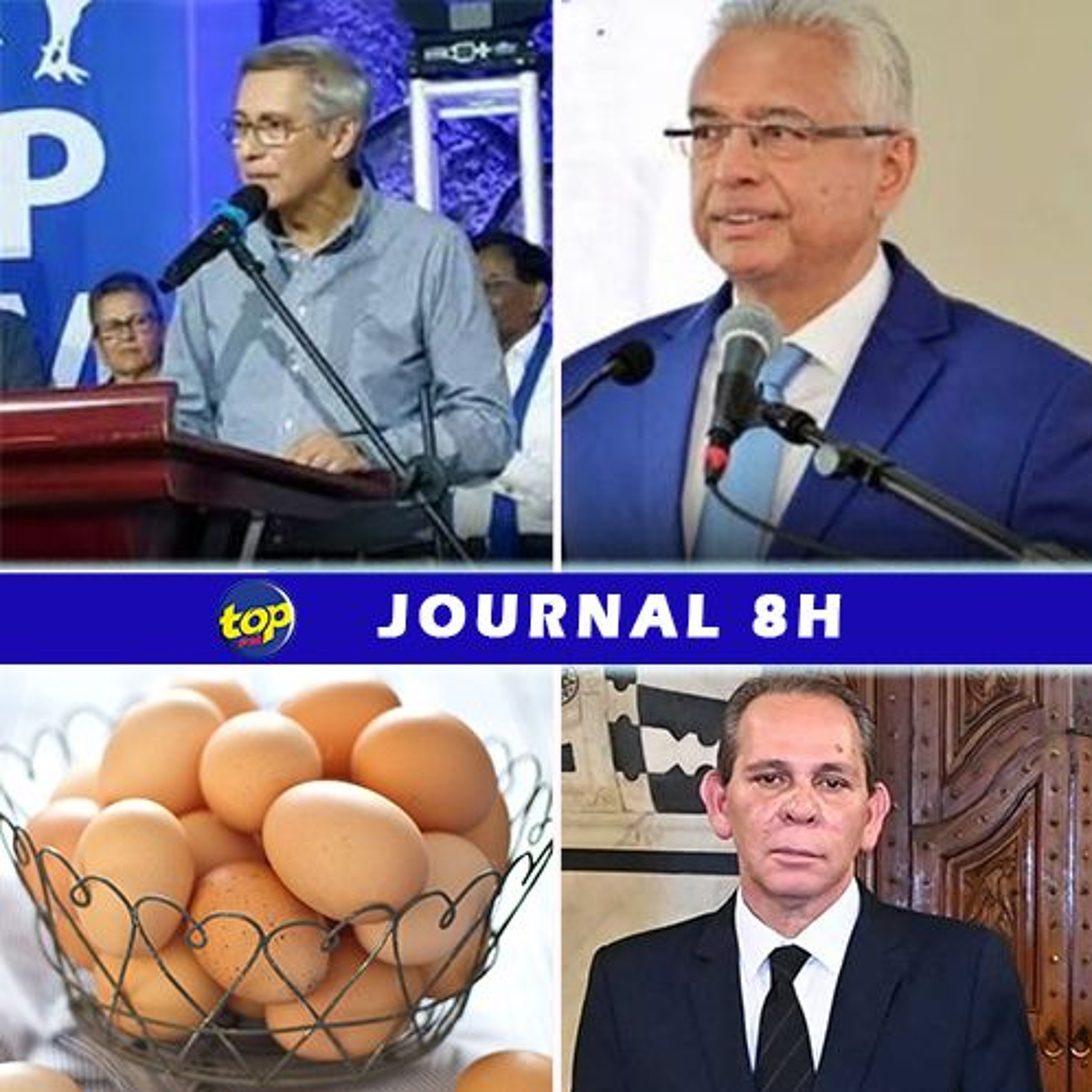 📻Le journal de 8H de ce jeudi 8 août  2024