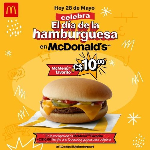 McDonald's día de la hamburguesa