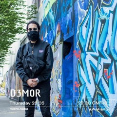 VORTEX LIVE : D3M0R Live DjSet | MICRO RADIO 28/05/2020