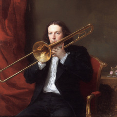 Hunter Luostarinen (accompanied by Ingrid Rochet) - Trombone Concerto 1st mvt. (Wagenseil)