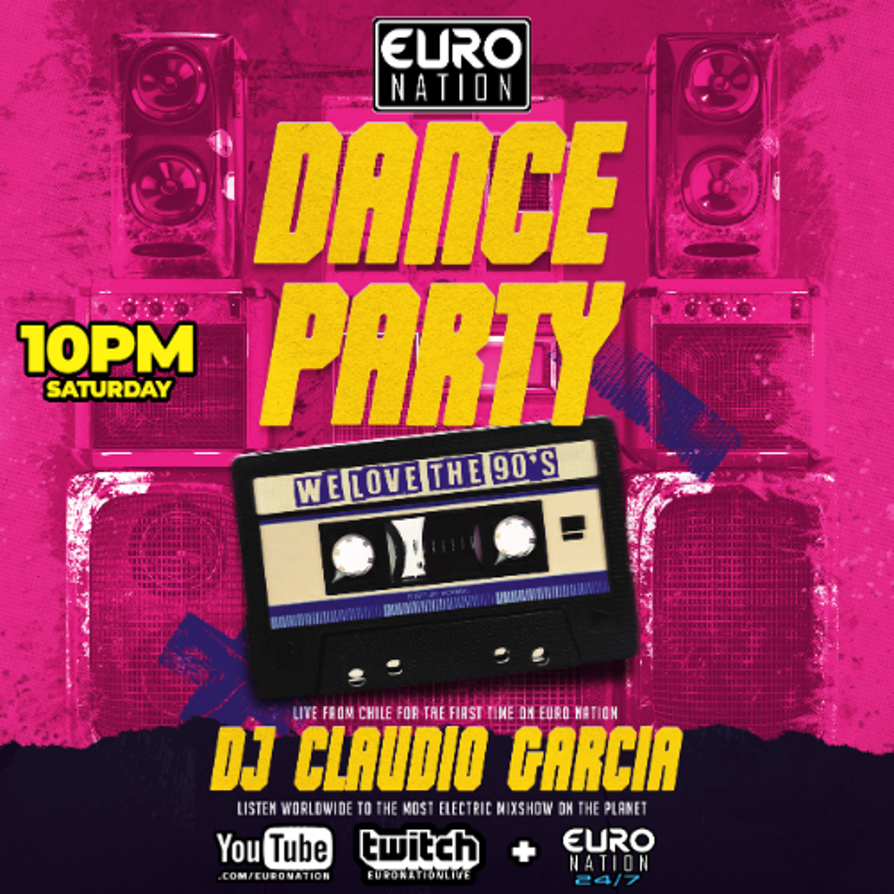 DJ Claudio Garcia LIVE Euro Nation Mix (November 29, 2025) episode artwork