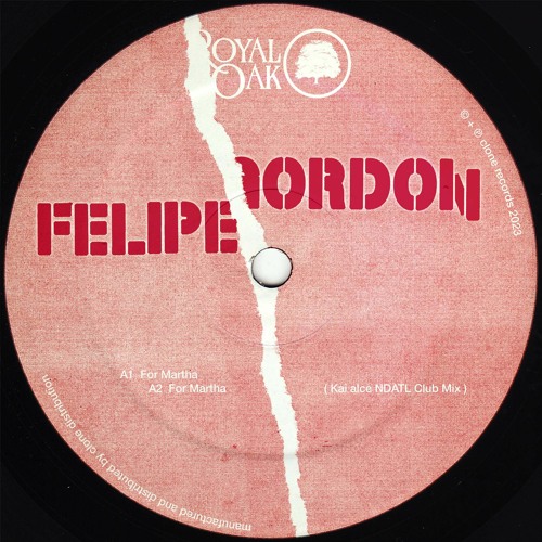 Felipe Gordon - For Martha [Royal052]