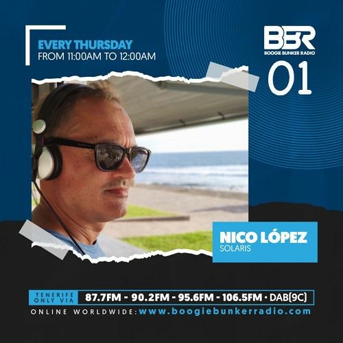 Stream Nico López | Listen to Boogie Bunker Radio Solaris playlist online  for free on SoundCloud
