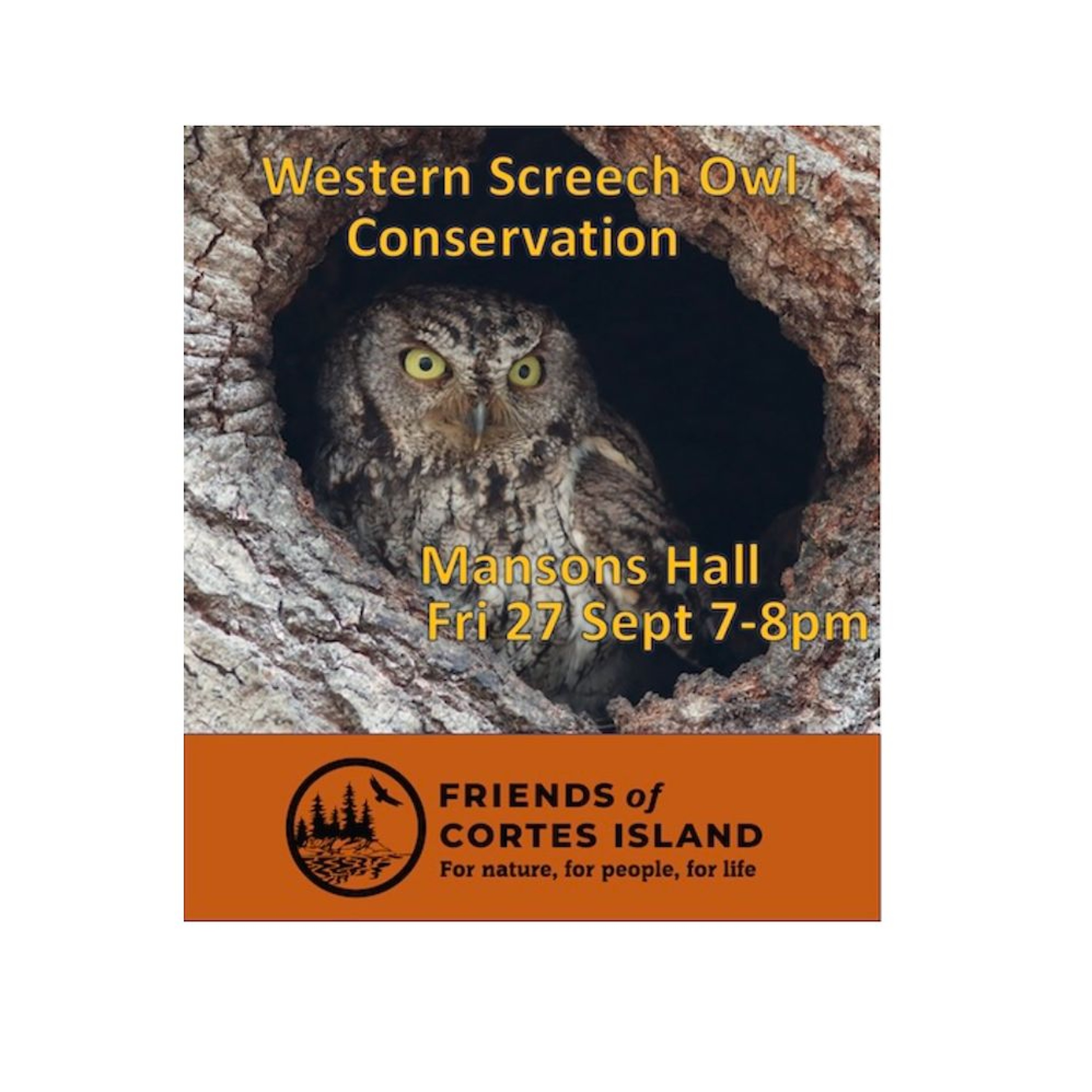 Final Report On FOCI's Western Screech Owl Research Project