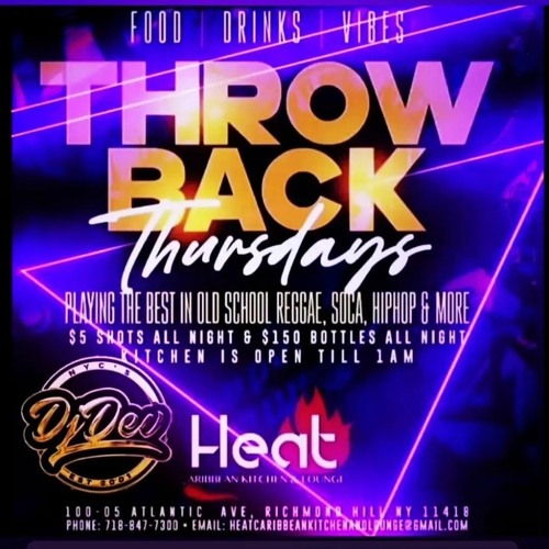 Dj Dev NYC - Live Recording - Heat Kitchen - Throwback Thursdays 09/22/2022