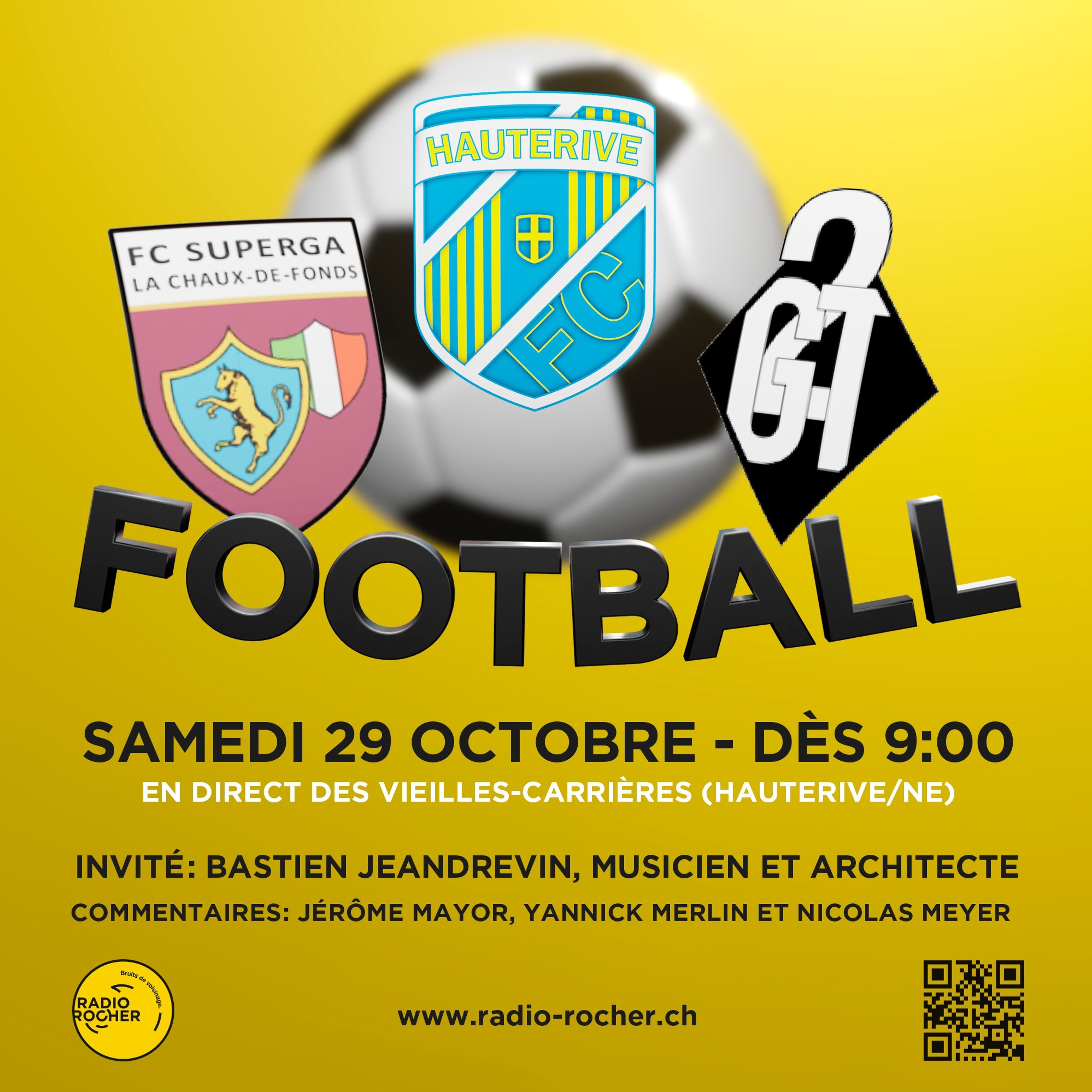 29.10.2022 - Hauterive Blanc/Team La Chaux-de-Fonds (Superga) - Hauterive Bleu/Grpm 2 Thielles Barça episode artwork