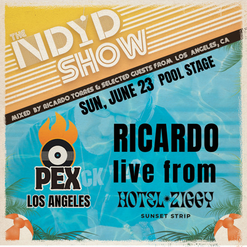 The NDYD Radio Show  EP346 - Ricardo live from PEX Los Angeles 2024
