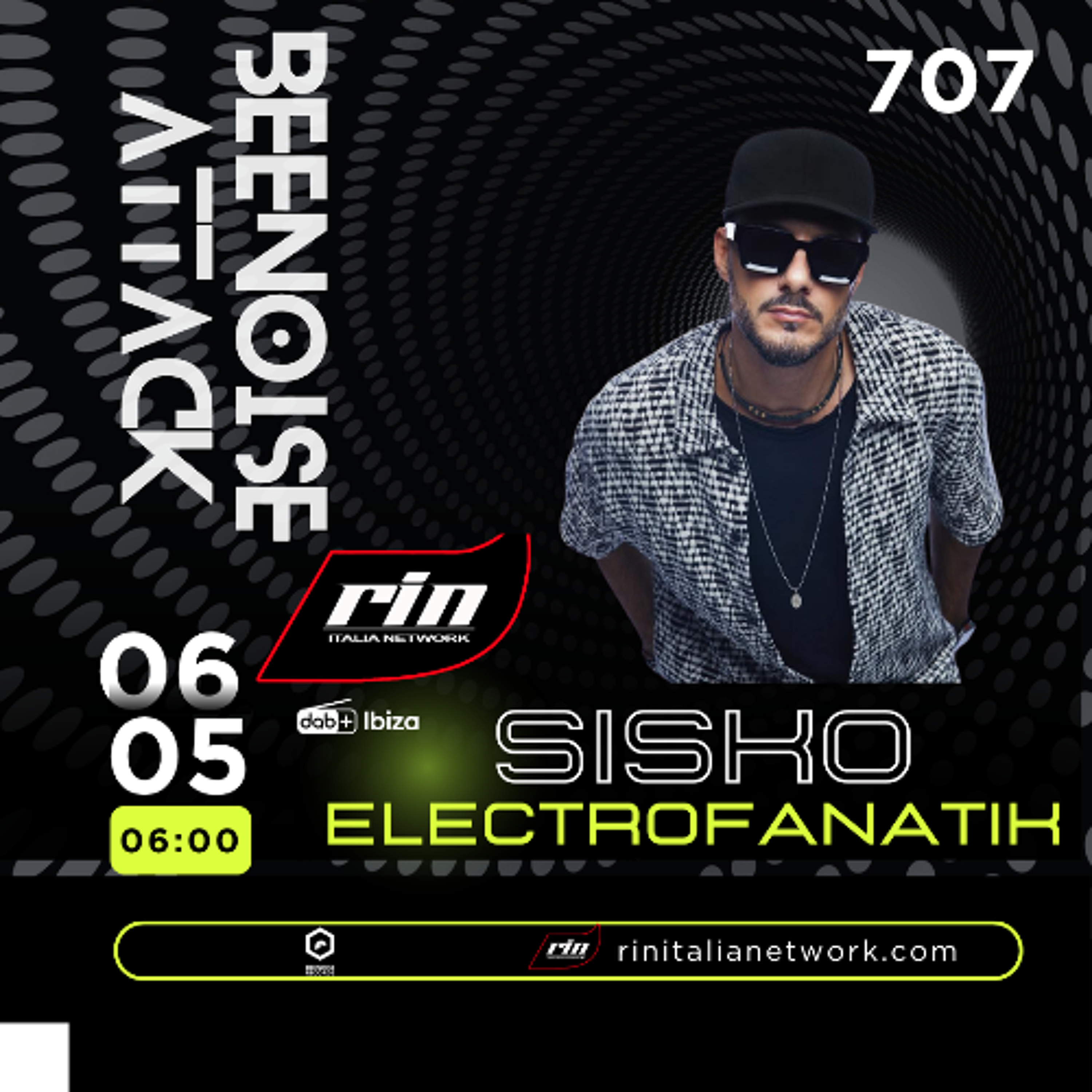 Beenoise attack #707 with Sisko Electrofanatik episode artwork